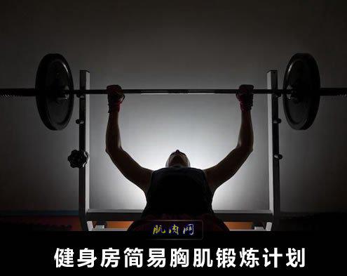 健身房简易全面的胸肌锻炼计划